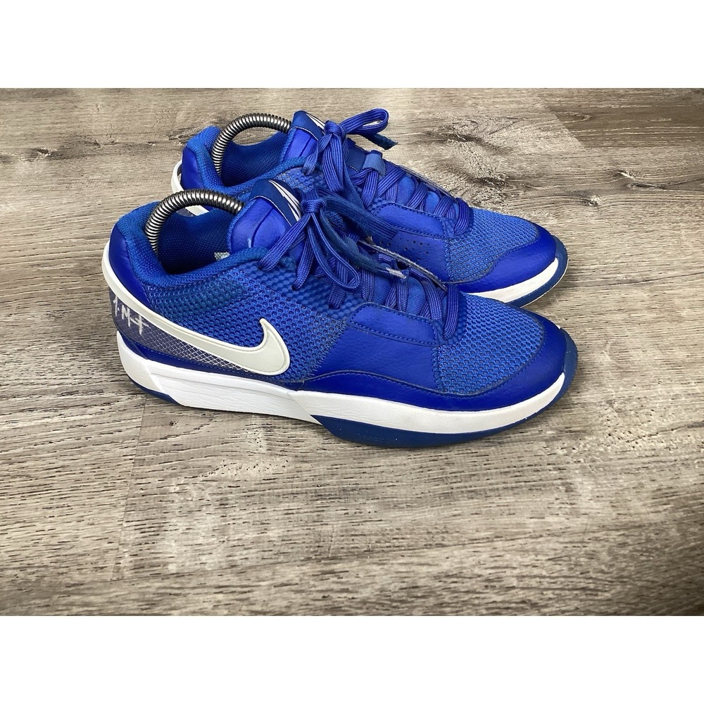 Nike Ja 1 Morant Game Royal Blue White Basketball Shoe Men's Size 8‎ FV1303-400